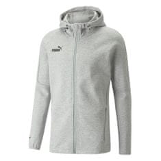 Puma Mikina sivá 182 - 187 cm/L Teamfinal Casuals Hooded