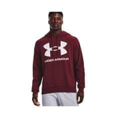 Under Armour Mikina bordó 183 - 187 cm/L Rival Fleece Big Logo HD