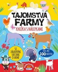 Tajomstvá farmy - knižka s nálepkami, viac ako 100 nálepiek!