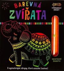 Barevná zvířata - Vyškrabávací obrázky