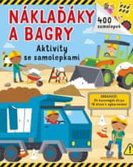 Náklaďáky a bagry - Aktivity se samolepkami