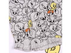 Looney Tunes Looney Tunes Tweety bielo-šedé dievčenské pyžamo s krátkym rukávom, letné pyžamo 9 let 134 cm