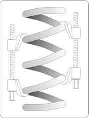 YATO Sťahovák pružín tlmičov automobilov 355 x 82 mm 2ks