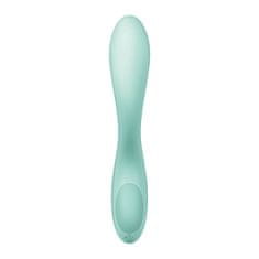 Satisfyer Satisfyer Rrrolling Pleasure (Mint), vibrátor na bod G s rotujúcou guličkou