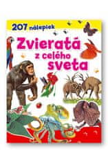 Zvieratá z celého sveta - 207 nálepiek