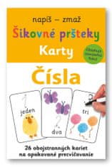 Šikovné pršteky Čísla - karty