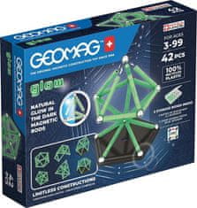 Stavebnice Geomag Glow 42 pcs