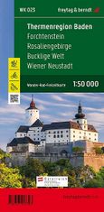 WK 023 Thermenregion Baden, Forchtenstein, Rosaliengebirge, Bucklige Wel, Wiener Neustadt 1:50 000/mapa