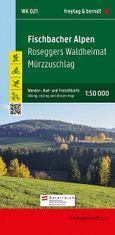 WK 021 Fischbacher Alpen, Roseggers Waldheima, Mürzzuschlag 1:50 000/mapa