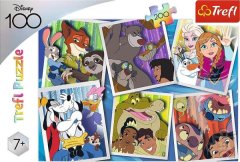 Puzzle Disney 100 let Postavičky Disney - 200 dílků