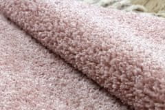 Dywany Łuszczów Kusový koberec Berber 9000 pink kruh 120x120 (priemer) kruh