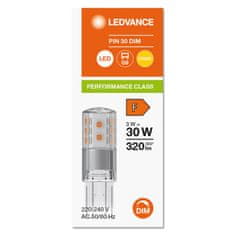 Osram LEDVANCE LED PIN30 DIM P 3W 827 CL G9 4099854048586