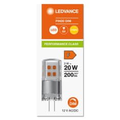 Osram LEDVANCE LED PIN20 DIM P 2 W 827 CL G4 4099854064661