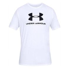 Under Armour Tričko biela XL Sportstyle Logo Tee