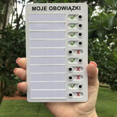 Motivačná tabuľa pre deti | Školské ciele