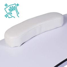 Timeless Tools Prenosný manikúrny stolík s taškou navyše, v bielej farbe, so zásuvkou