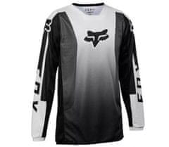 FOX Detský motokrosový dres Yth 180 Leed Jersey Black/White veľ. YM