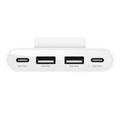 Belkin USB power Extender, 2xC 2xA až 30W, biely