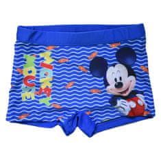 Eplusm Chlapčenské plavky boxerky Mickey Mouse 122–128 / 7–8 rokov Modrá