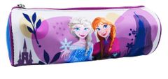 EUROSWAN Dievčenský peračník puzdro valec Anna a Elsa Frozen