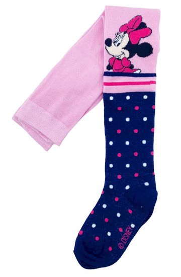 Eplusm Dievčenské pančušky Dots Minnie Mouse