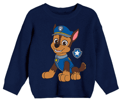 Eplusm Chlapčenský sveter Paw Patrol 128 / 7–8 rokov Modrá