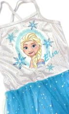 Eplusm Detské šaty Amazing Frozen 104 – 110 / 4–5 rokov Modrá