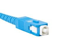 Lanberg optický patch cord SM SC/UPC-SC/UPC simplex 10m LSZH G657A1 priemer 3mm, farba žltá