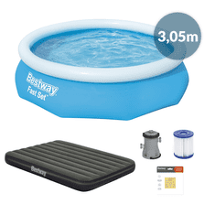 Bestway Súprava pre záhradný bazén Poolside Delight, 5 dielov, 3,05Mx76Cm - Bestway