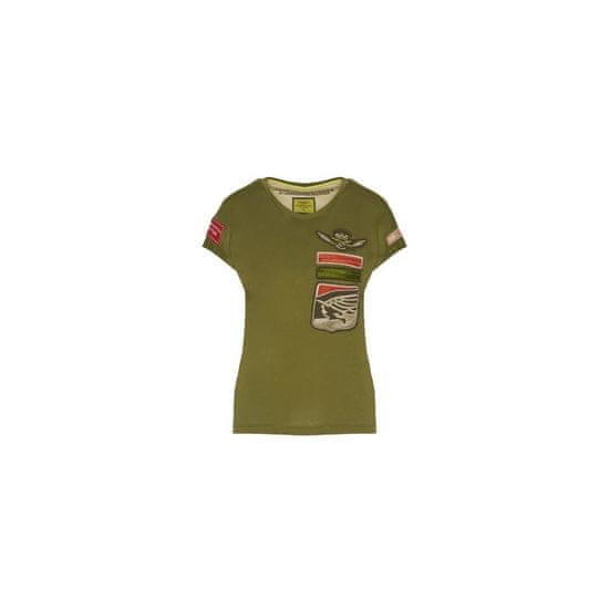 Aeronautica Militare Tričko zelená TS2060DJ51007255