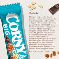 CORNY BIG cereálna tyčinka slaný karamel 24 x 40 g