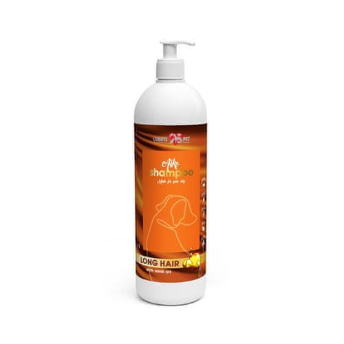 COBBYS PET AIKO LONG HAIR SHAMPOO WITH MINK OIL 1l šampón pre psov s norkovým olejom