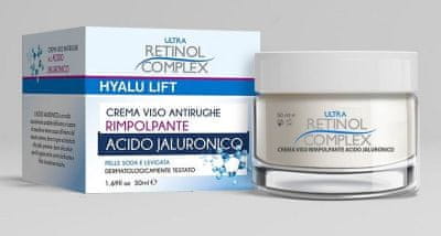 Retinol Krém na tvár s kyselinou hyalurónovou, 50 ml