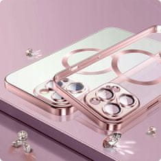Tech-protect Magshine MagSafe kryt na iPhone 13, ružový