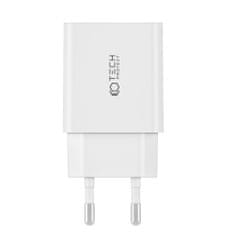 Tech-protect C35W sieťová nabíjačka 2x USB-C PD 35W, biela