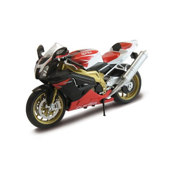 Welly 1:10 Aprilia RSV1000R Factory Červená