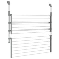 Vidaxl Sušiaci stojan na balkón 89x25x(60-95) cm hliník