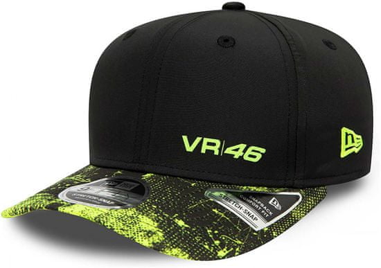 VR46 šiltovka NEW ERA AOP 9Fifty černo-žlto-zelená