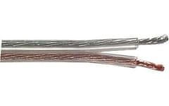 HADEX Dvojlinka 2x2mm2 CU, 14AWG, priehľadná