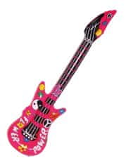 Nafukovacia gitara Hippie - Hipís - 60. roky - 105 cm