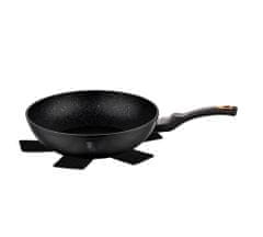 Berlingerhaus Panvica Wok s granitovým povrchom 28 cm Black Rose Bh-1638-N