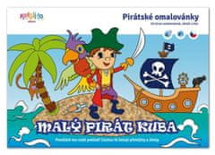 Pirátske omaľovánky / Malý pirát Kuba