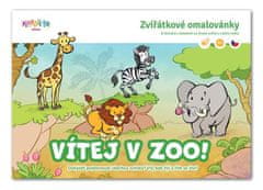 Zvieratkové omaľovánky / Vitaj v ZOO!