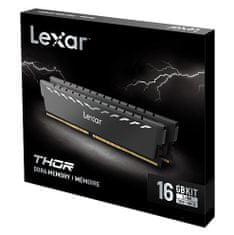 LEXAR THOR DDR4 16GB (kit 2x8GB) UDIMM 3200MHz CL16 XMP 2.0 - Heatsink, čierna