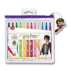 Maped Detské fixky Color&#39;Peps Harry Potter 12 farieb, puzdro na zips