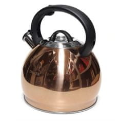 ZILNER Oceľová kanvica 3,0 l Zl-5675-RG Rosegold