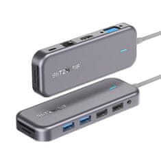 Blitzwolf Adaptér 11w1 Blitzwolf BW-TH8 Hub USB-C