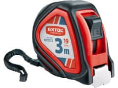 Extol Premium Meter zvinovací, 3m, š. pásku 19mm