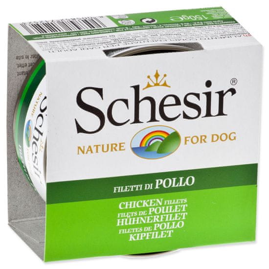 Schesir Konzerva SCHESIR Dog kuřecí v želé 150 g