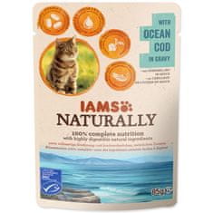 IAMS Kapsička IAMS Naturally treska v omáčce 85 g